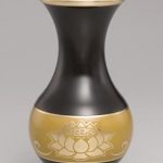 佛具銅器花瓶 (2)