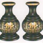 佛具銅器花瓶 (4)