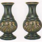 佛具銅器花瓶 (5)