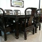 原木餐桌椅 (9)