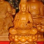 木雕神像 觀音普薩(11)