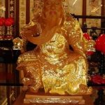 木雕神像關聖帝君 (1)